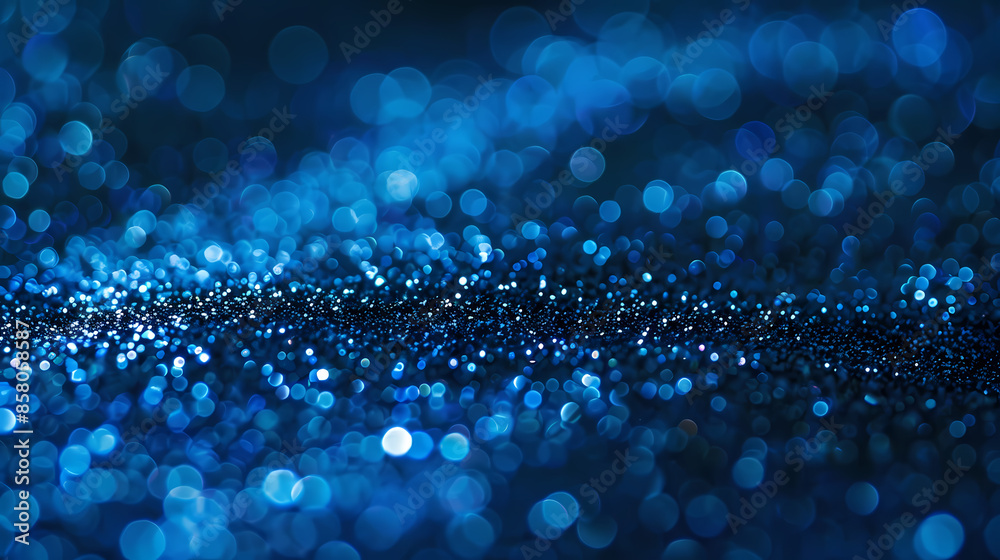 Fototapeta premium Glitter bokeh lights background