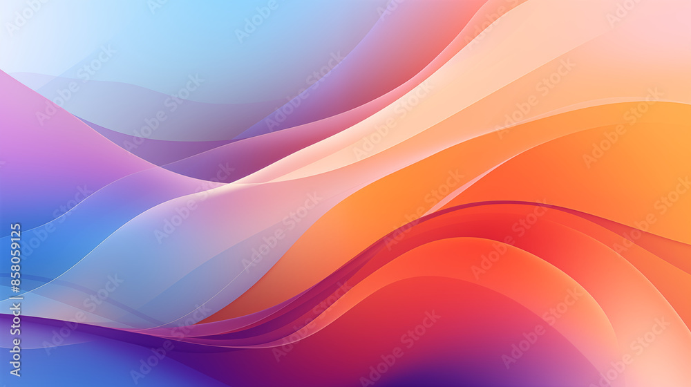 Serene Sunset Gradient Serene Sunset Gradient