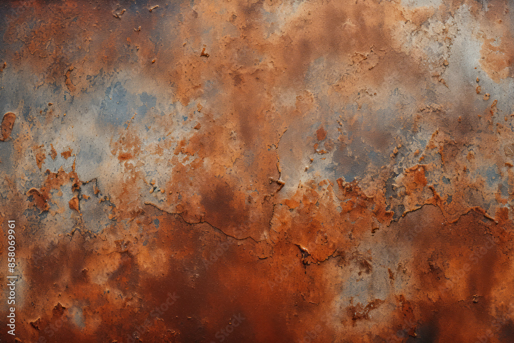 Processed collage of old rusty metal sheet texture in daylight. Background for banner Processed collage of old rusty metal sheet texture in daylight. Background for banner