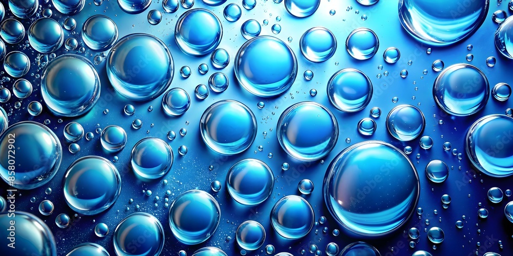Shiny colored balls abstract background, 3d blue metallic glossy spheres wallpaper. Shiny colored balls abstract background, 3d blue metallic glossy spheres wallpaper.