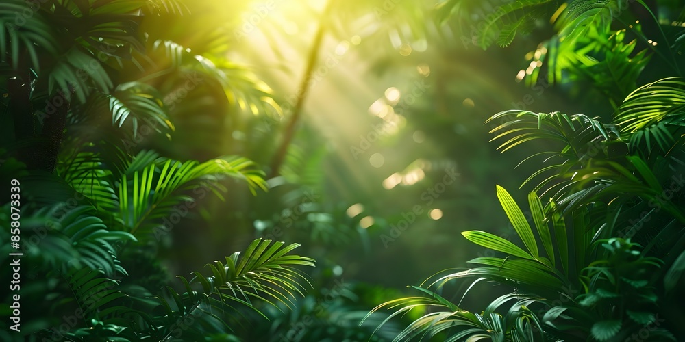 A Timeless Natural Beauty Lush Tropical Forest Where Human Presence Fades into Memory. Concept Nature Photography, Tropical Forest, Serene Landscapes, Tranquil Environment, Timeless Beauty A Timeless Natural Beauty Lush Tropical Forest Where Human Presence Fades into Memory. Concept Nature Photography, Tropical Forest, Serene Landscapes, Tranquil Environment, Timeless Beauty