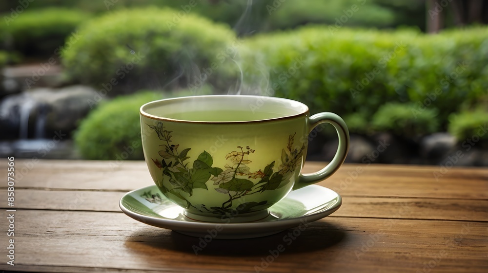 cup of green tea cup of green tea