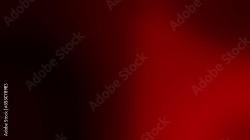 Smooth black and red gradient dark background animation