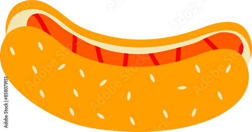 Hotdog illustration