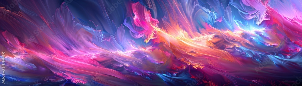 Blue, pink, violet fractal, crinkle cut pulse, digital abstract, psychedelic design, high contrast, vibrant hues, intricate patterns, sharp clarity, dynamic shapes Blue, pink, violet fractal, crinkle cut pulse, digital abstract, psychedelic design, high contrast, vibrant hues, intricate patterns, sharp clarity, dynamic shapes