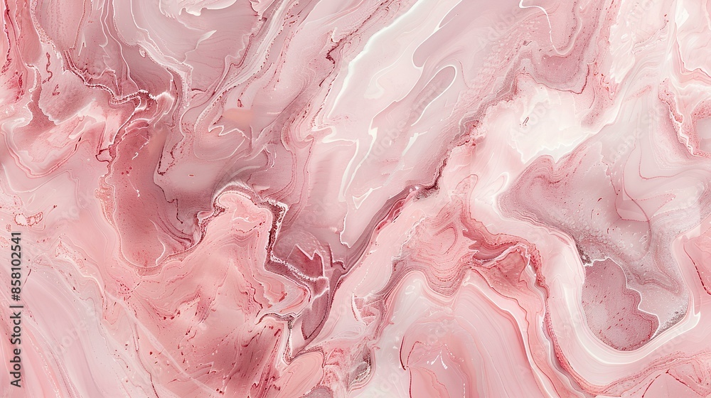 A delicate pink marble with swirling patterns and subtle gold accents, creating a luxurious and elegant visual on a white background. A delicate pink marble with swirling patterns and subtle gold accents, creating a luxurious and elegant visual on a white background.