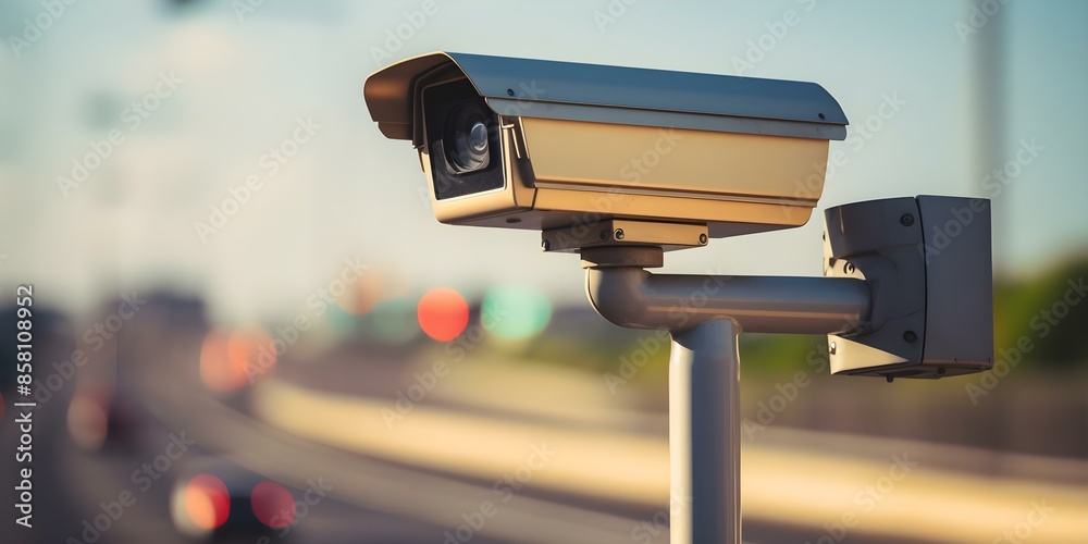 Implement Ring Road speed cameras for improved highway safety and compliance. Concept Highway Safety, Speed Cameras, Compliance Monitoring, Traffic Control, Road Improvement Implement Ring Road speed cameras for improved highway safety and compliance. Concept Highway Safety, Speed Cameras, Compliance Monitoring, Traffic Control, Road Improvement