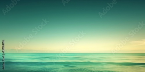 A gradient background blending from deep teal to soft seafoam green, ideal for a tranquil and calming look
