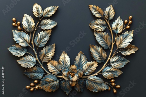 Laurel wreath for awards and accolades.