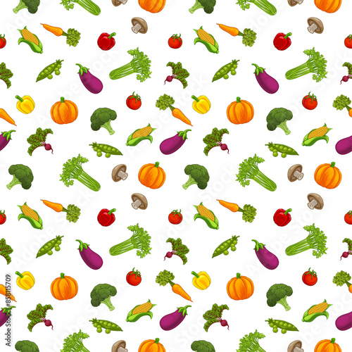 Vegetables Background Seaml...