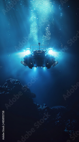 Wallpaper Mural Underwater Exploration with ROV Capturing Marine Mysteries   Torontodigital.ca