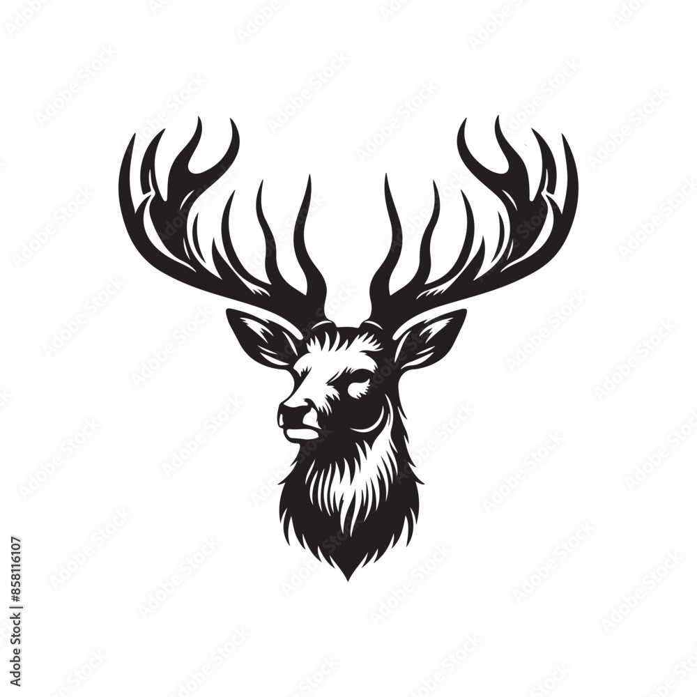 deer head silhouette