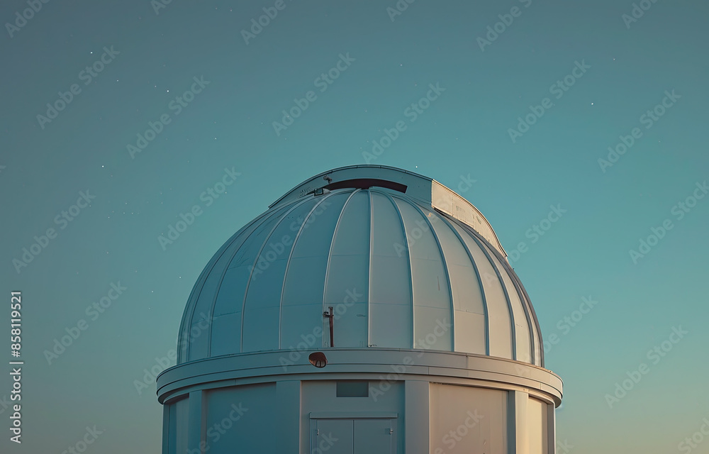 Stunning White Dome Telescope at Dawn in Hawaiis IIIa Center - High Resolution Canon EOS R5 Capture Stunning White Dome Telescope at Dawn in Hawaiis IIIa Center - High Resolution Canon EOS R5 Capture