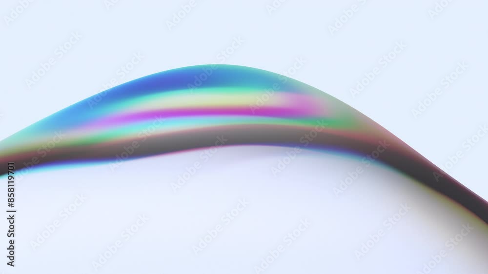 Abstract animation, soft colorful background, 4k seamless looped video, 3d render