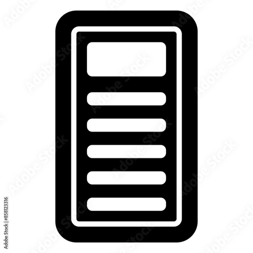 Swimming pool float or mattress icon