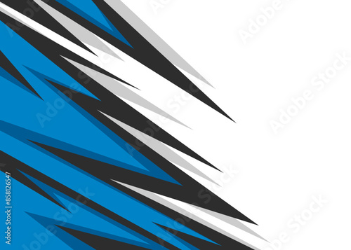 Abstract background with jagged spike pattern and with some copy space area