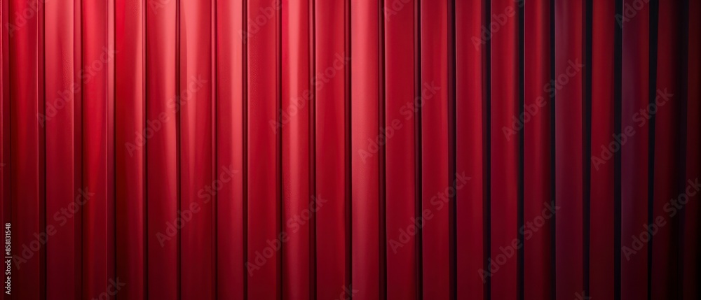 Deep red curtains create a rich, dramatic backdrop, enhancing any setting with their luxurious texture and bold color. Deep red curtains create a rich, dramatic backdrop, enhancing any setting with their luxurious texture and bold color.