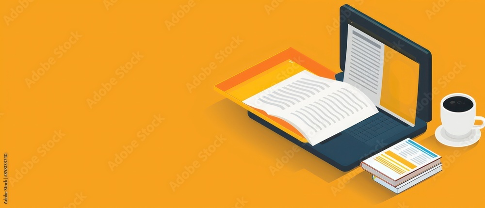 An e-book with a flipping effect, displaying pages turning smoothly, set against a neutral background, ideal for digital reading and modern publications. An e-book with a flipping effect, displaying pages turning smoothly, set against a neutral background, ideal for digital reading and modern publications.