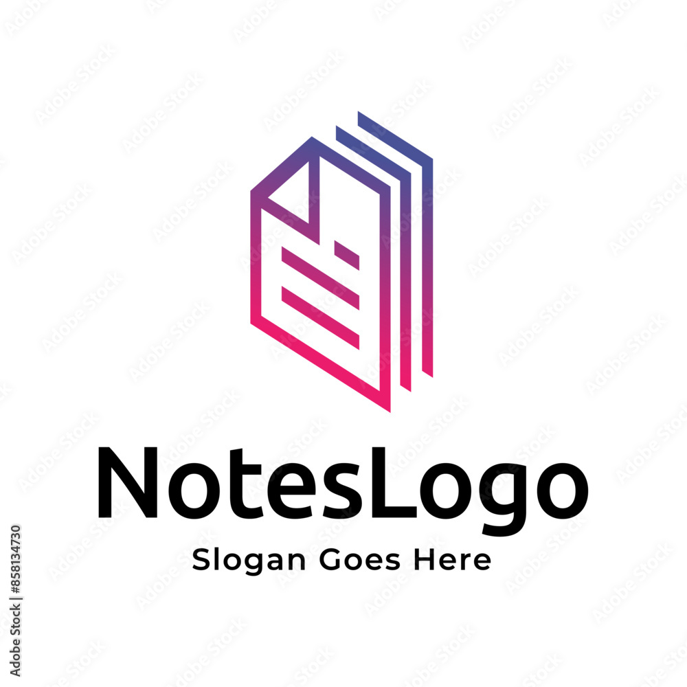 notepad vector, icon or logo sign symbol illustration notepad vector, icon or logo sign symbol illustration