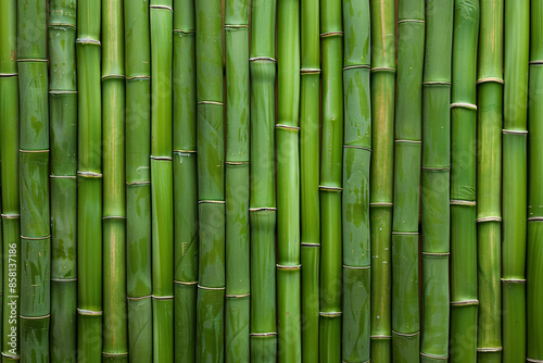 a group of bamboo sticks