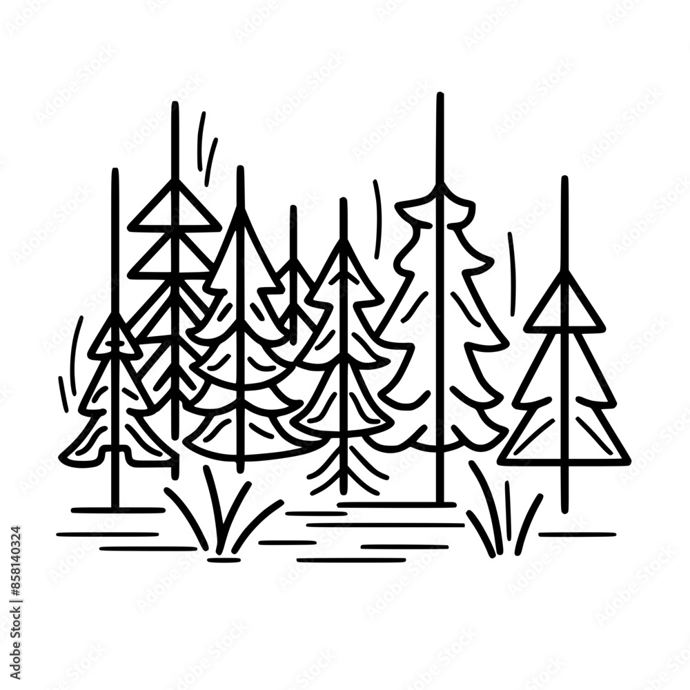 Tree Icon, Forest Icon, Christmas Tree icon, Tree SVG, Tree