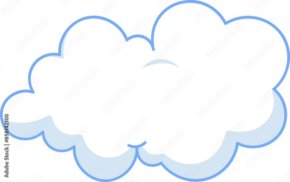 cloud vector illustration