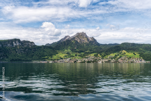 Mount PIlatus view on Lake Lucerne