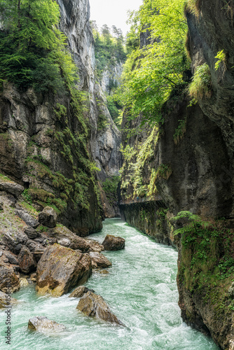 Aare Gorge in Switzerland