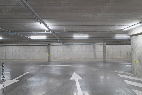 parc auto, parking, béton, architecture, bâtiment, fond