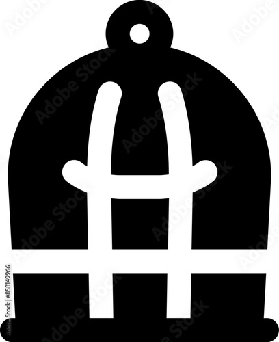 Bird Cage icon vector illustration asset element
