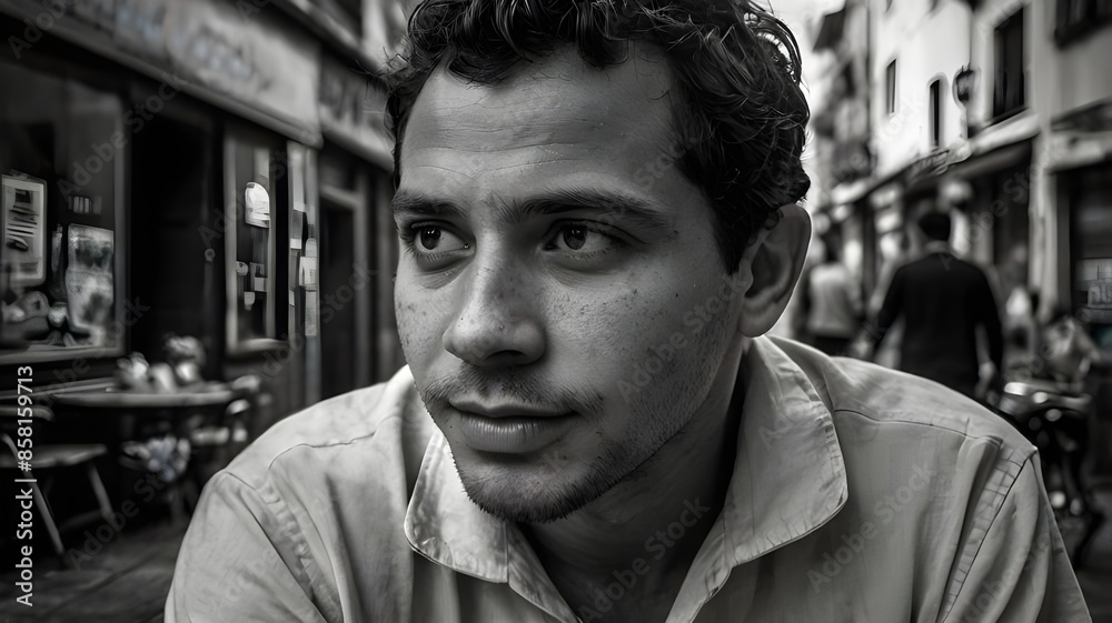 Fototapeta premium portrait of a man