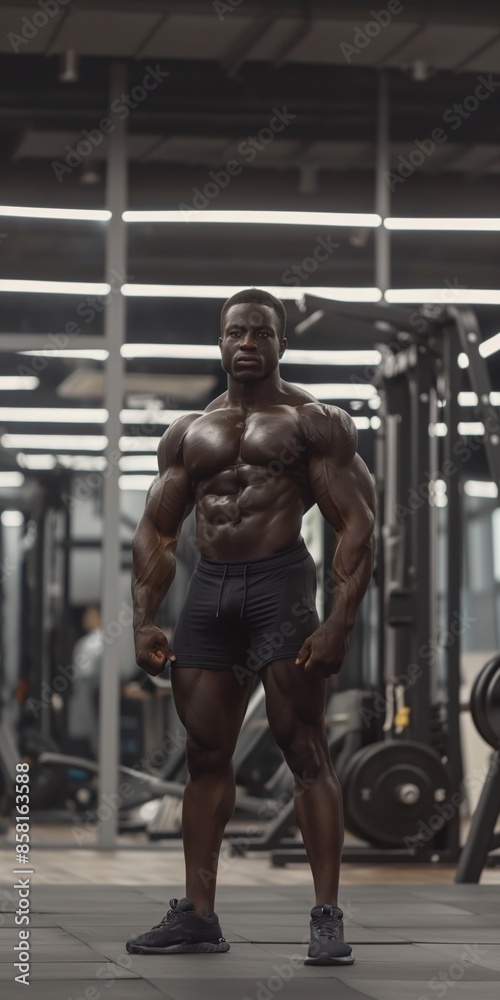 A fit and handsome athlete lifting weights, emphasizing his muscular build and strength. A fit and handsome athlete lifting weights, emphasizing his muscular build and strength.