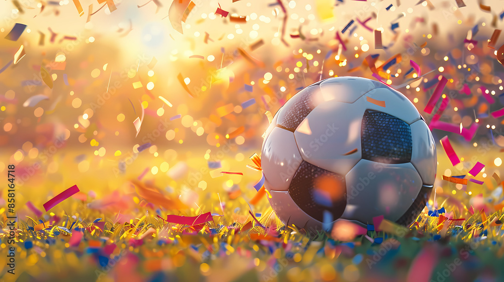 Celebratory Soccer Moment Celebratory Soccer Moment