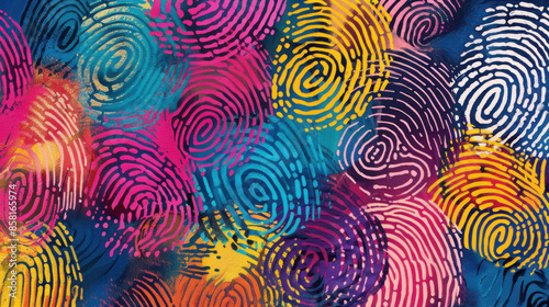 Diverse Fingerprints: A Celebration of Individuality and Unity. Diversity, Equity, Inclusion and Belonging.