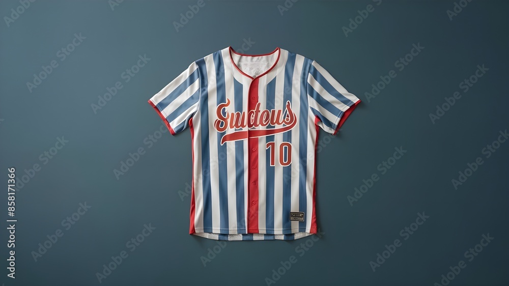 Sports T-Shirt and Soccer Jersey Fabric Design Mockup Sports T-Shirt and Soccer Jersey Fabric Design Mockup