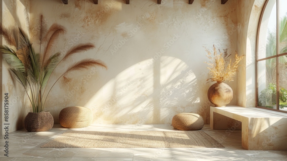 Beautiful photo studio background with minimalist design Beautiful photo studio background with minimalist design
