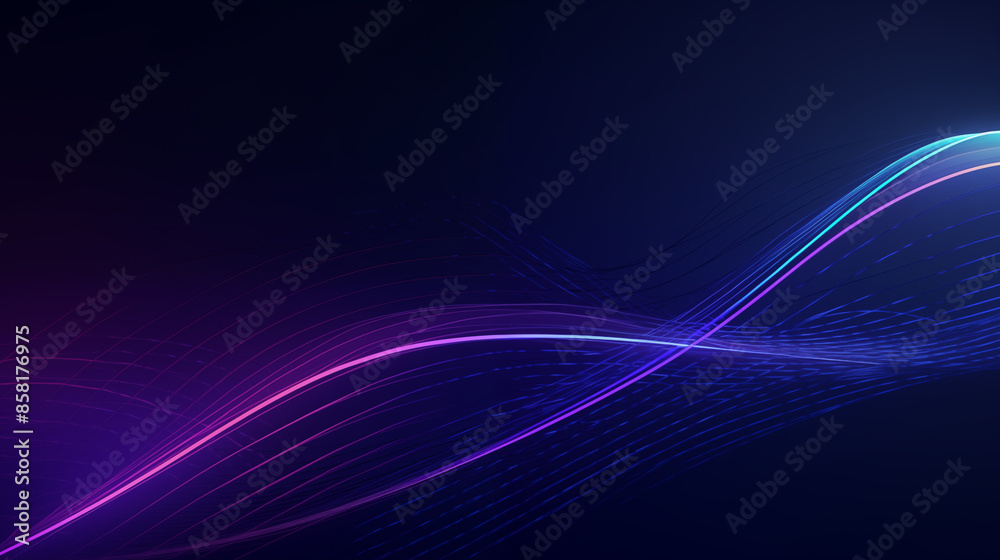 Abstract background with glowing lines. Vector illustration. Futuristic technology style. Abstract background with glowing lines. Vector illustration. Futuristic technology style.