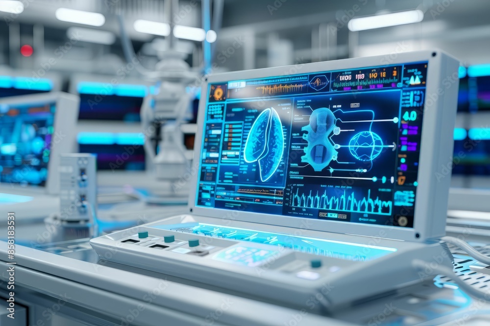 Futuristic Medical Technology. Futuristic Medical Technology.