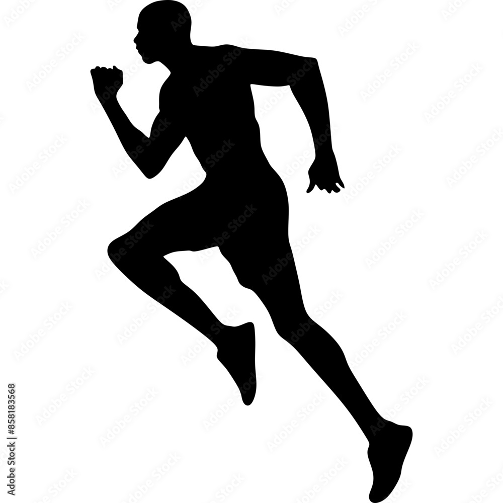 Running Glyph Icon Running Glyph Icon