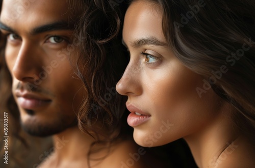 Modern depiction of Adam and Eve