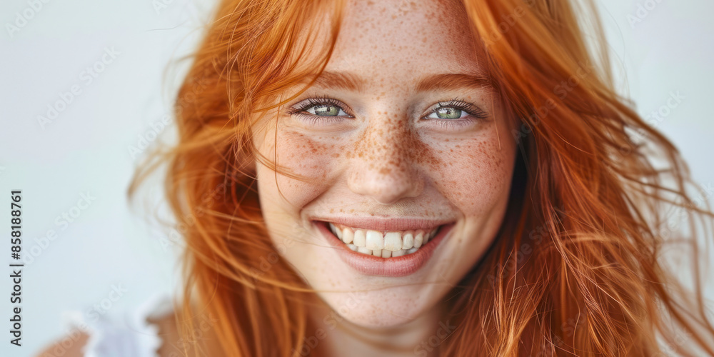 Nice-looking attractive lovely healthy glad cheerful cheery foxy ginger girl. Nice-looking attractive lovely healthy glad cheerful cheery foxy ginger girl.
