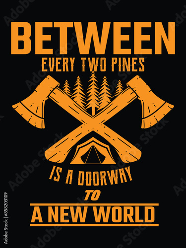 Mountain t-shirt design