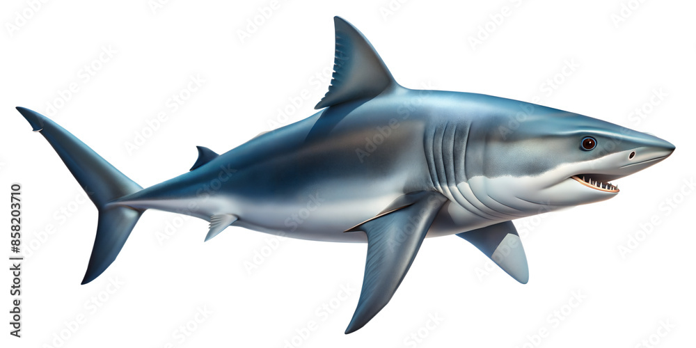Obraz premium shark on a transparent background