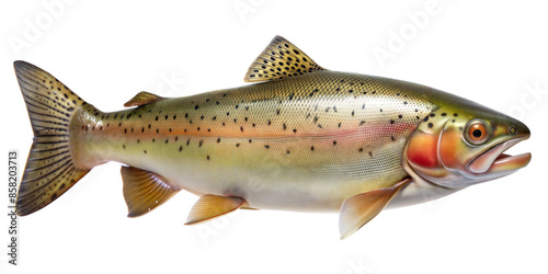 trout fish on a transparent background