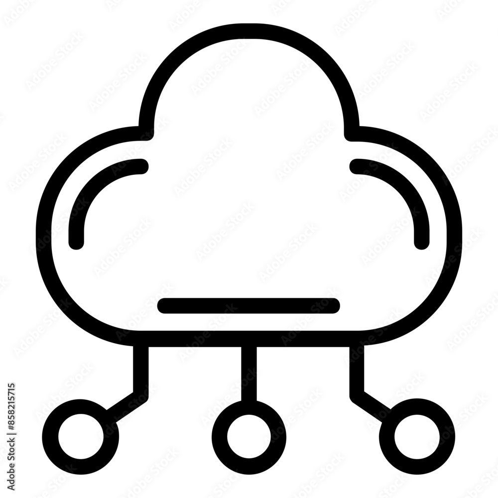 cloud computing icon cloud computing icon