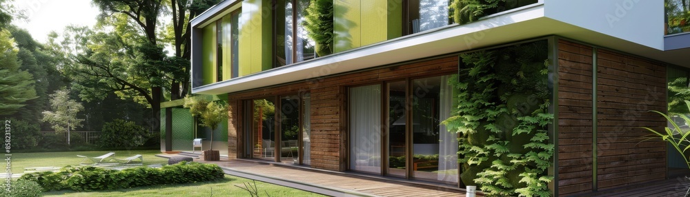 Polish house with modular design