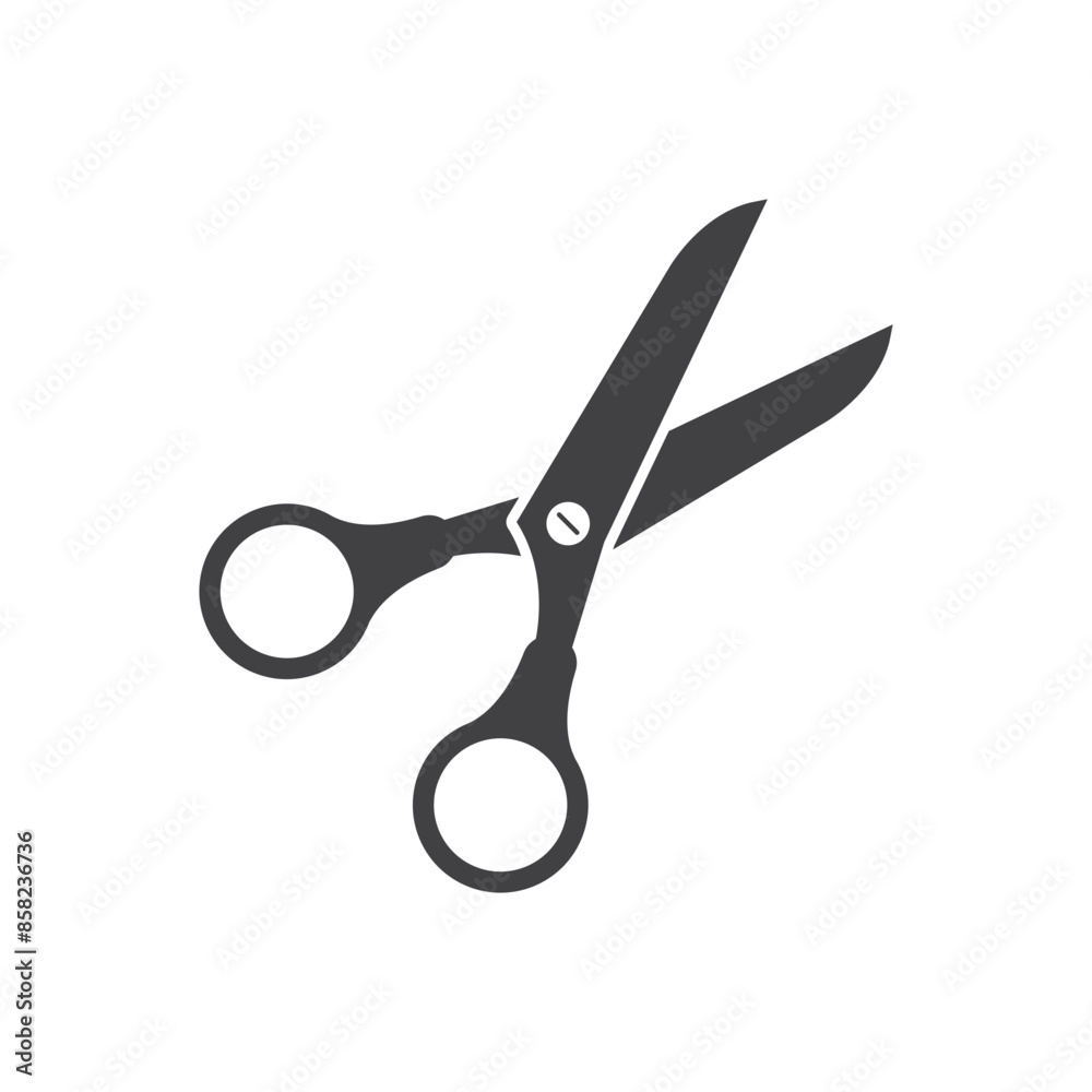 Scissor icon in flat style. Cutting hair equipment vector illustration on isolated background. Hairdressing sign business concept. Scissor icon in flat style. Cutting hair equipment vector illustration on isolated background. Hairdressing sign business concept.
