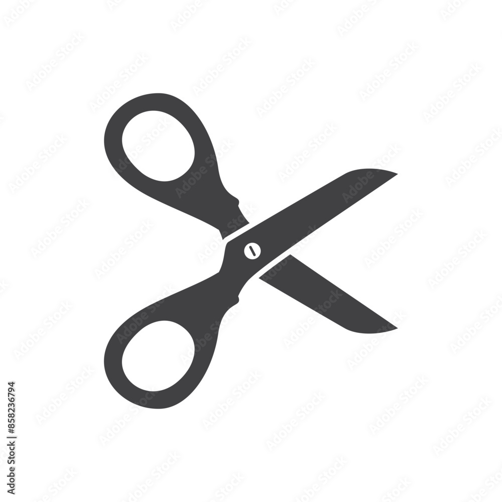 Scissor icon in flat style. Cutting hair equipment vector illustration on isolated background. Hairdressing sign business concept. Scissor icon in flat style. Cutting hair equipment vector illustration on isolated background. Hairdressing sign business concept.