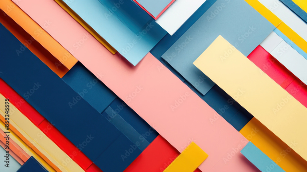 Modern graphic design with clean typography on paper Modern graphic design with clean typography on paper