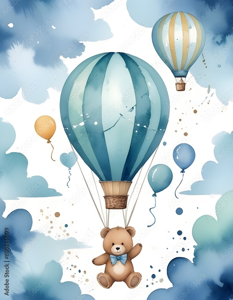 Obraz premium hot air balloon